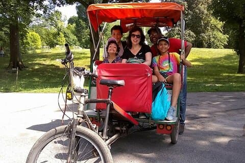 Central Park Pedicab Tours con New York Pedicab Services