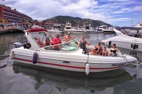 Angra & Ilha Grande Från Rio: Båttur med grill och dryck