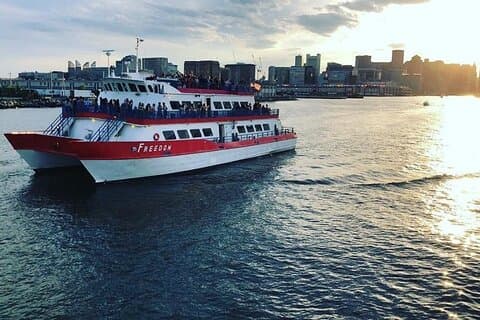 Boston Harbor Narrado Sunset Cruise