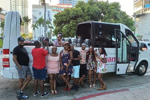 Tour privato di Miami in autobus cabriolet