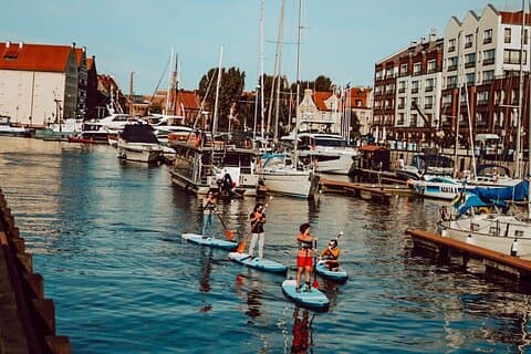 Visite privée de SUP sur la rivière Motlawa