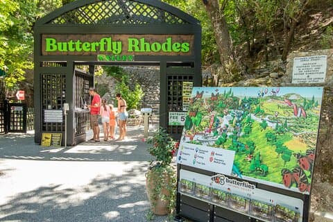 Rhodos: Dagstur till Fjärilsdalen och Seven Springs Nature