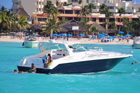 Vermietung von Yachten in Cancún BEATIFUL YACHT 46FT, 15 PAX MAX 25P6