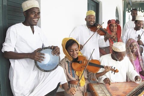 Visita guiada privada de música y arte de Zanzíbar