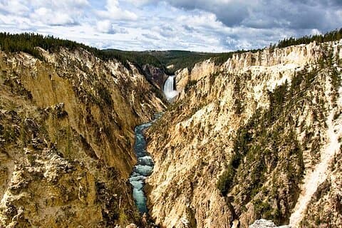Grand Canyon der Yellowstone Day Hike