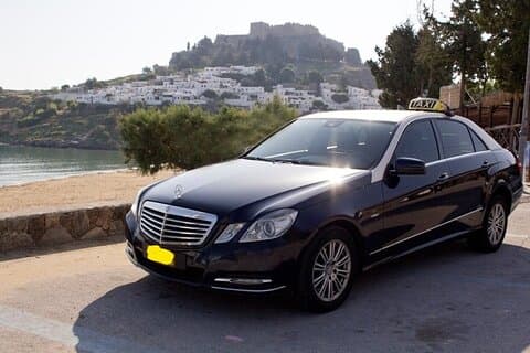 Envejs privat transfer Rhodos Lufthavn til/fra Faliraki