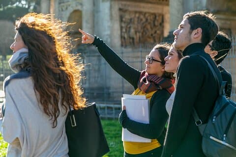 Rundtur i Colosseum, Forum och antikens Rom med privat guide
