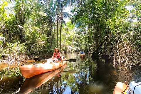 Passeio de caiaque