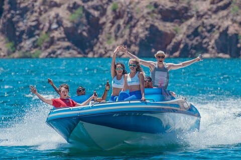 VIP Ultimate Speed Boats og Machine Gun Shooting Adventure med Hoover Dam
