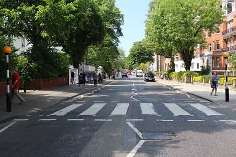 Beatles-wandeling door Londen door Marylebone en Abbey Road