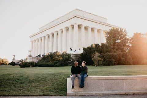 Privé-vakantiefotografiesessie met fotograaf in Washington DC