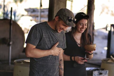 Artisanal Mezcal distillery in an authentic Zapotec village