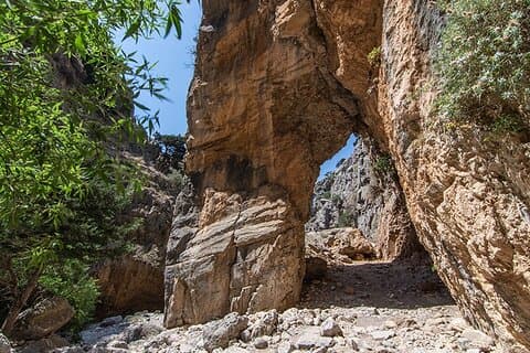 Imbros Gorge - guidet vandreture og svømning - dagstur fra Chania