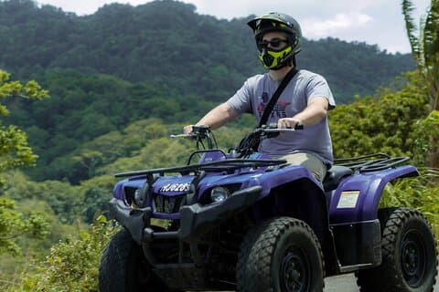 ATV tur i St Lucia