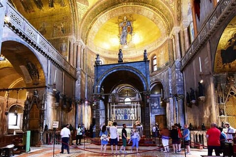 Unusual Perspectives of St Mark's Basilica & optional Pala d'Oro