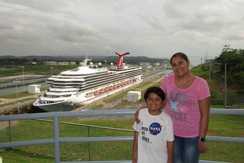 Canal de Panamá (Esclusas del Caribe) y Fortaleza de San Lorenzo