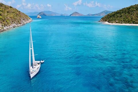 Privates Ganztagessegel im Virgin Islands National Park