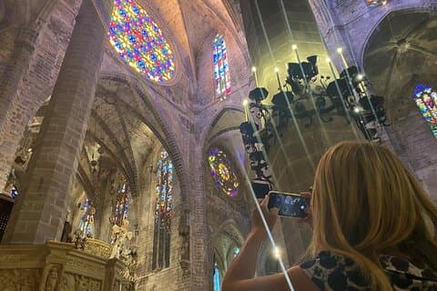 Visite privée : la vieille ville de Palma de Majorque, la cathédrale de Palma et une croisière