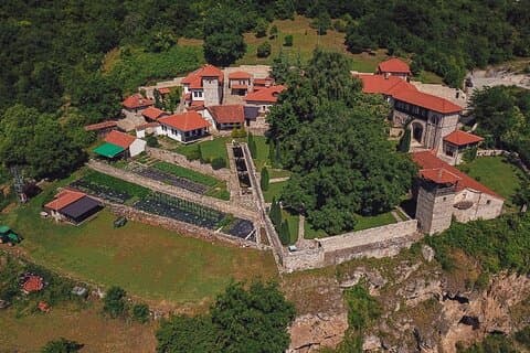 Visite du monastère Treskavec et Zrze avec déjeuner de Skopje