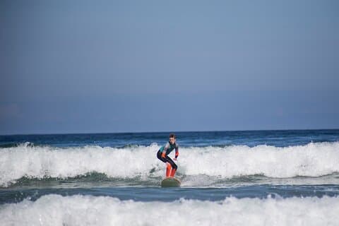 Lección de surf de 2 horas en Alentejo