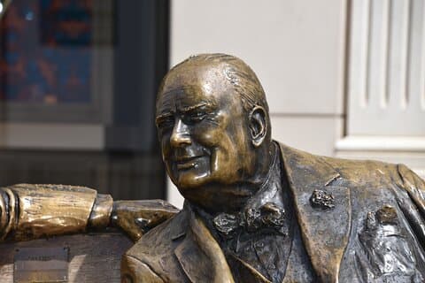 Visite privée à pied de Londres et Sir Winston Churchill