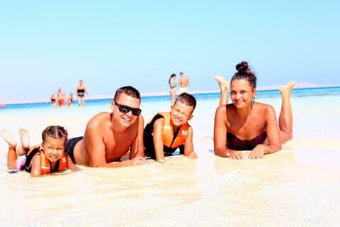 Excursion White Island and Ras Mohammed National Park with snorkeling equipment