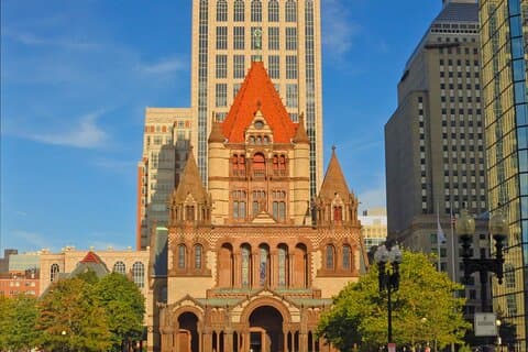 Boston arkitektur + historie vandretur + sjove fototips