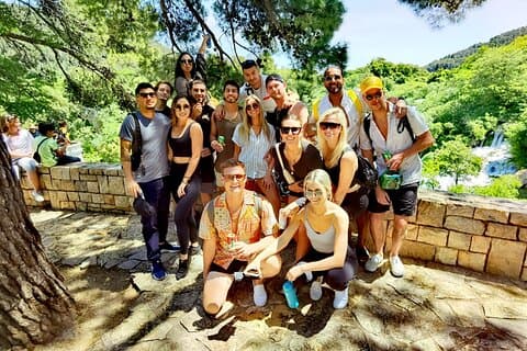 Visite du parc national de Krka avec Guide touristique et dégustation de vins de Split & Trogir