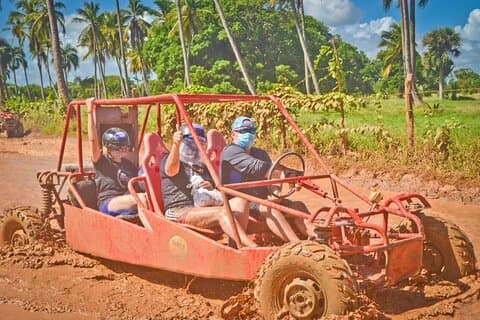 Adrenaline in private buggy in Macao and River Cave