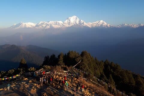 8 Tage kurze Wanderung und Tour in Nepal