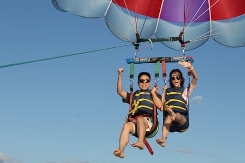 Parasailing opplevelse i Waikiki, HI