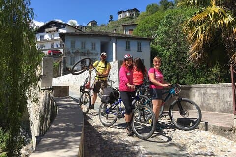 Comomeer Noordelijke oevers Full-Day E-Bike Tour vanuit Bellagio