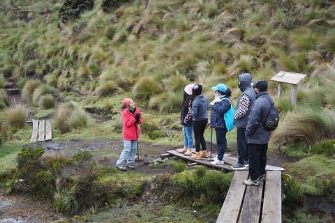 Dia de excursão Parque Nacional de Cajas de Guayaquil