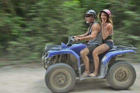 Aventura en ATV, Natación Cenote, snack y transporte