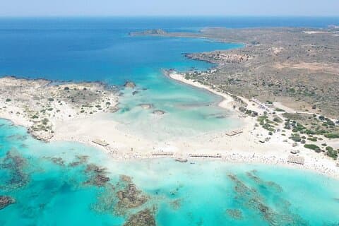 Privat Van Tour til Elafonissi med SUP Board fra Chania
