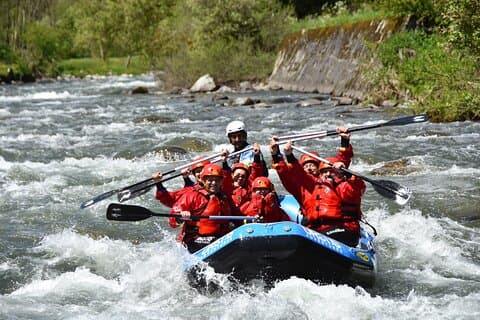 Rafting Family
