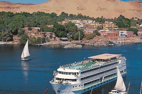 Nijlcruise van 3 nachten van Luxor naar Aswan met ballonvaart