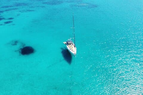 Mykonos Segeltour zur unbewohnten Insel Rhenia + kostenloser Transfer