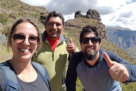 Waqrapukara Trek privat - Ganzer Tag