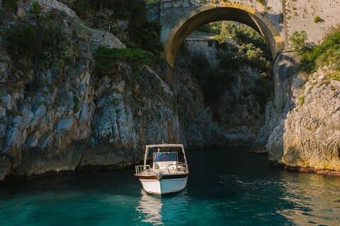 Excursion en bateau privé sur la côte amalfitaine