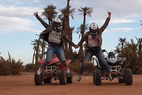 1/2 dag: Quadbike-tur i palmelunden i Marrakech