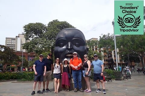 Botanisk hage og Medellin by tur