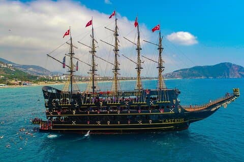 All Inclusive Deluxe Piratenschiff aus Alanya