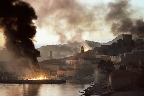 Visite privée de la guerre de la patrie de Dubrovnik