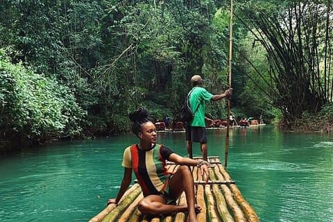 Tour privato di Martha Brae River Rafting e River Tubing