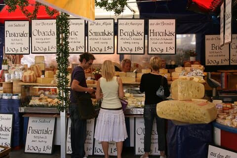 Visite de la vieille ville et visite du Viktualienmarkt
