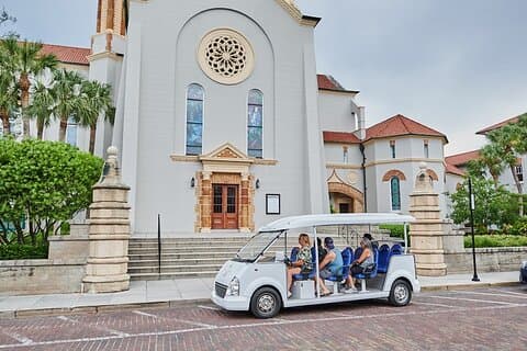 Tour histórico de 1 hora em Saint Augustine Florida e estacionamento GRATUITO