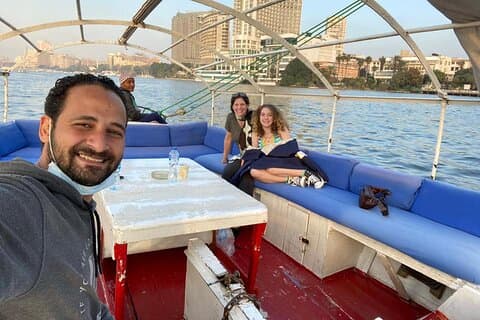 1-times sejlads med egyptisk felucca-tur på Nilen i Kairo