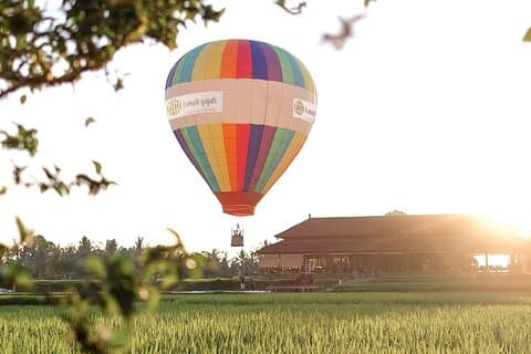 Luchtballonervaring met maaltijden in Ubud