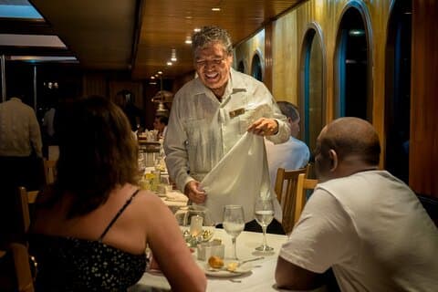 Sunset Dinner Show Cruise Tour in Cabo San Lucas